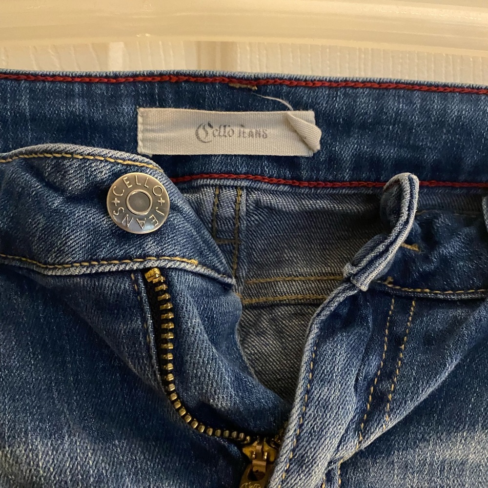 Cello brand cut up jeans